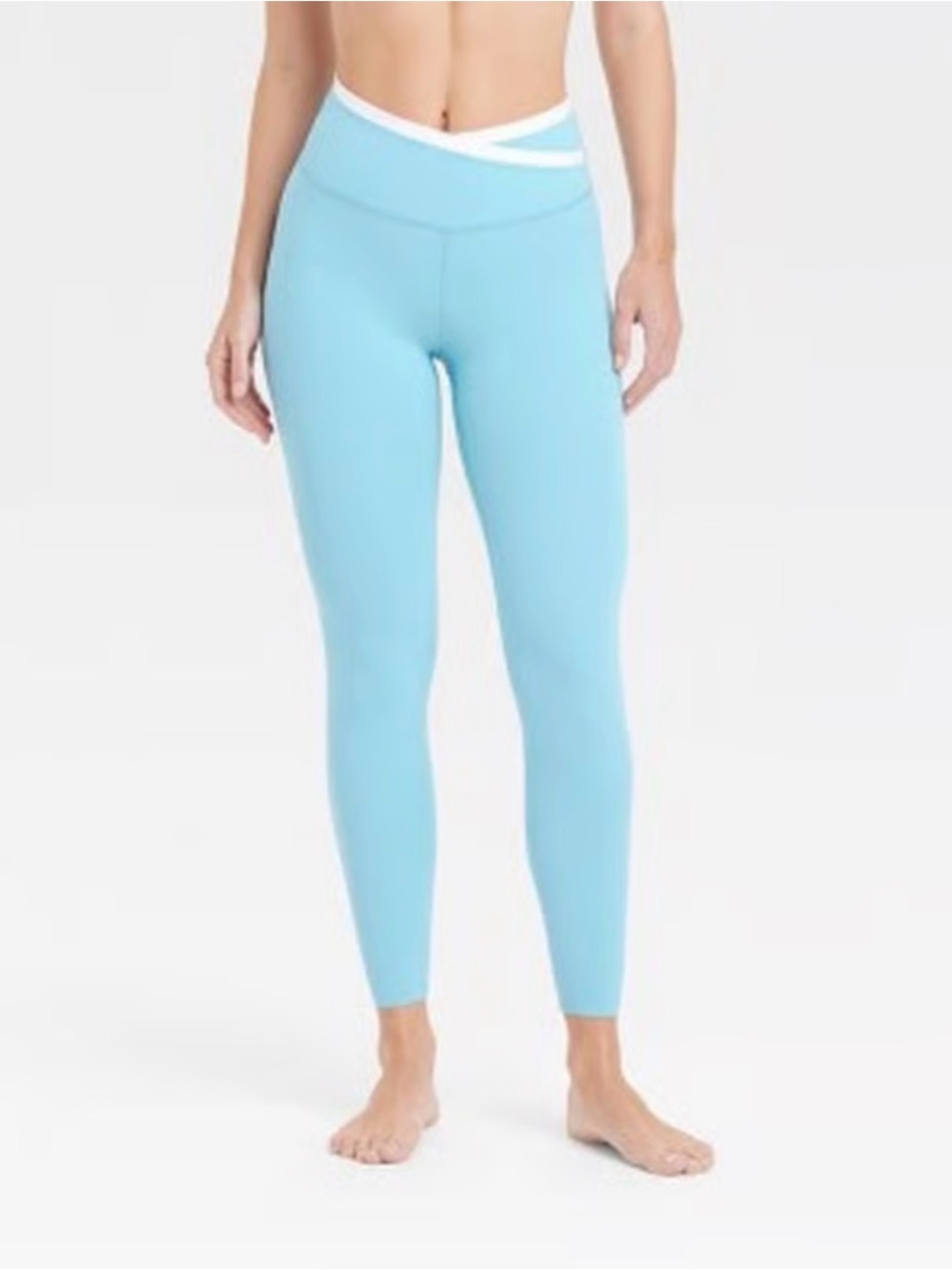 *NWT* all in motion Women’s MediumSky Blue High-Waist Leggings Yoga Pants